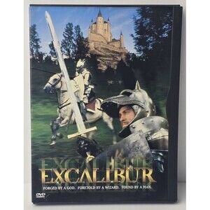 Excalibur DVD (1981) King Arthur Fantasy Epic Nigel Terry Helen Mirren Classic